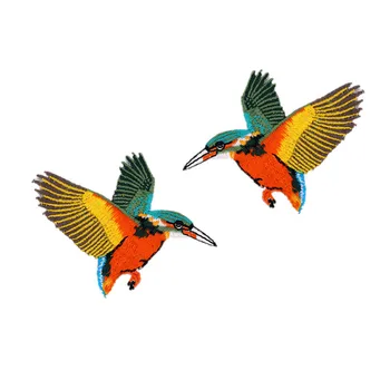 GUGUTREE embroidery hummingbird patches bird patches badges applique patches for clothing ZK-133
GUGUTREE embroidery hummingbird patches bird patches badges applique patches for clothing ZK-133