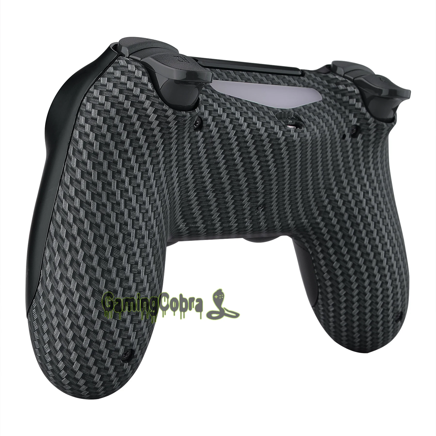 Black Silver Carbon Fiber Soft Touch Bottom Shell Replacement Part for PS4 Slim Pro Controller JDM-040 JDM-050 JDM-055
Black Silver Carbon Fiber Soft Touch Bottom Shell Replacement Part for PS4 Slim Pro Controller JDM-040 JDM-050 JDM-055
