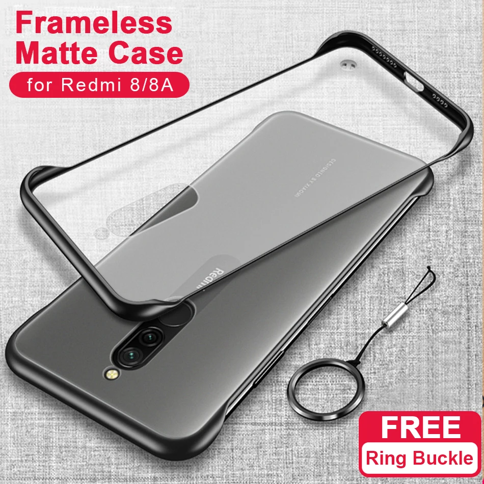 Redmi 8 Case for Xiaomi Redmi 8 Frameless Transparent Matte Hard Phone Case For Xiaomi Redmi 8A Cover With Finger Ring Cases
Redmi 8 Case for Xiaomi Redmi 8 Frameless Transparent Matte Hard Phone Case For Xiaomi Redmi 8A Cover With Finger Ring Cases