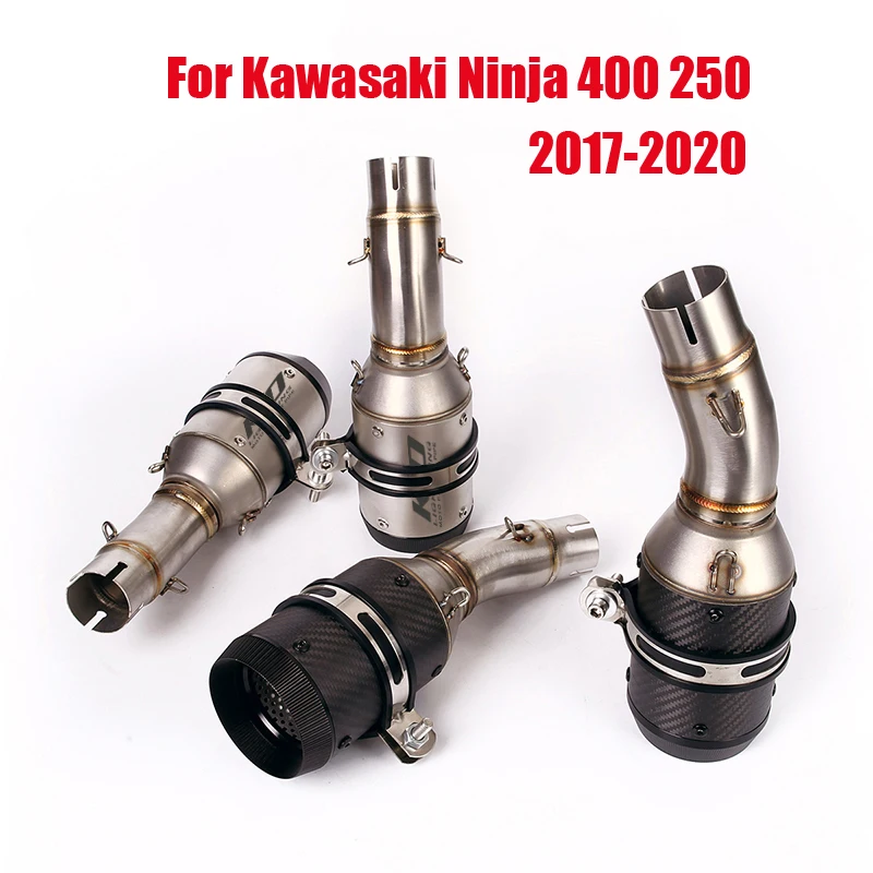 Exhaust System For Kawasaki Ninja 400 250 2017-2020 Short Escape Muffler Pipe End Tip Connect Motorcycle Middle Link Tube
Exhaust System For Kawasaki Ninja 400 250 2017-2020 Short Escape Muffler Pipe End Tip Connect Motorcycle Middle Link Tube