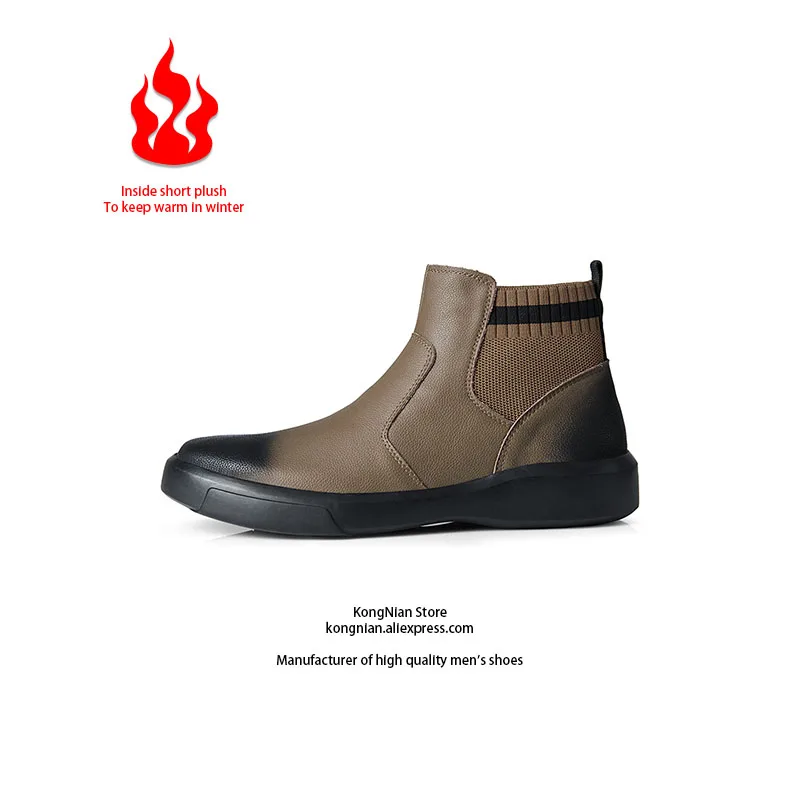 38~47 Boots men comfortable brand fashion Ankle boots 2020 leather boots big size Chelsea boots black solid men leather boots 
38~47 Boots men comfortable brand fashion Ankle boots 2020 leather boots big size Chelsea boots black solid men leather boots