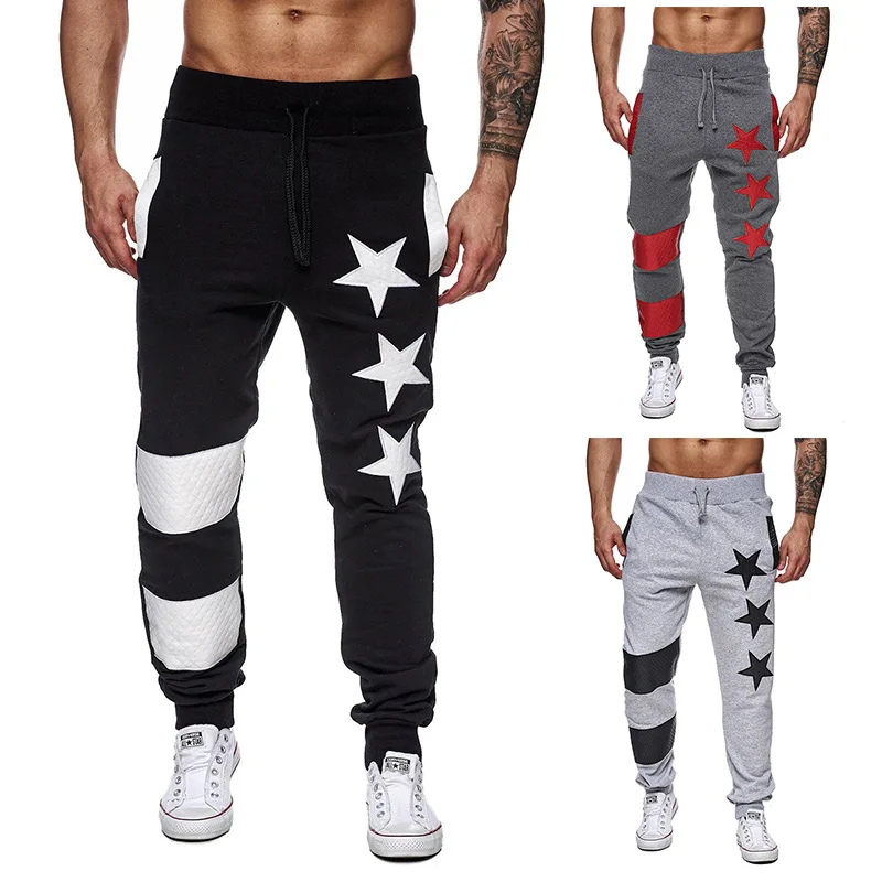 2018 Ouma Summer New Style Characteristics Five-pointed Star Printed Joint Stripes Casual Sports Pants Men's
2018 Ouma Summer New Style Characteristics Five-pointed Star Printed Joint Stripes Casual Sports Pants Men's