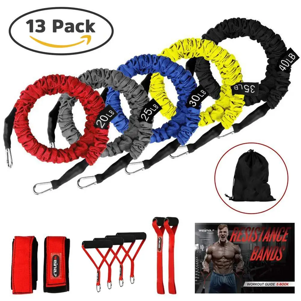Resistance Bands Set Pull Rope Sport Set Expander Yoga Exercise Fitness Rubber Tubes Band Stretch Training Home Gyms Workout
Resistance Bands Set Pull Rope Sport Set Expander Yoga Exercise Fitness Rubber Tubes Band Stretch Training Home Gyms Workout
