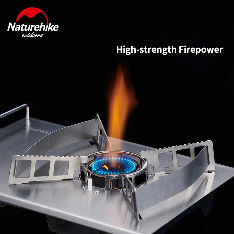 

Naturehike Ultralight Outdoor desktop Gas Stove Portable Camping Cooking wild barbecue Magnetic Stove Furnace BBQ Camping Picnic