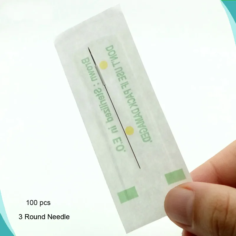 Traditional Needle R3 Disposable Sterilized Professional Tattoo Needles 3RL For Tattoo Eyebrow Machine100pcs PMU needles Round 3
Traditional Needle R3 Disposable Sterilized Professional Tattoo Needles 3RL For Tattoo Eyebrow Machine100pcs PMU needles Round 3