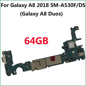 TEHXV Original Motherboard Logic Board for Samsung Galaxy A8 2018 A530F A530FD 2 Sim Unlocked mainboard motherboard 32GB 64GB
TEHXV Original Motherboard Logic Board for Samsung Galaxy A8 2018 A530F A530FD 2 Sim Unlocked mainboard motherboard 32GB 64GB
