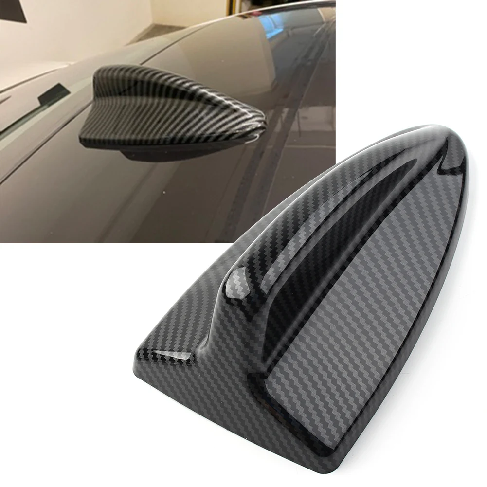 

Car Shark Fin Antenna Cover Carbon Fiber ABS For BMW E90 E91 M3 3Series 1Series E82 2007 2008 2009 2010 2011 2012 2013