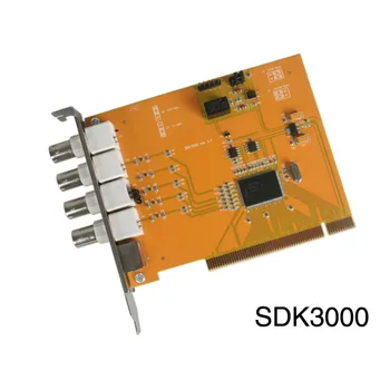 SDK3000 7134 Chip Video Capture Card with SDK Development Kit, S-video Input, IO Alarm
SDK3000 7134 Chip Video Capture Card with SDK Development Kit, S-video Input, IO Alarm