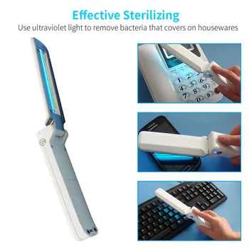 USB Portable UVC Sterilization Stick Disinfection Rod Personal Care Traveling Sterilizer UV Sanitizer Light Cold Cathode UV Lamp
USB Portable UVC Sterilization Stick Disinfection Rod Personal Care Traveling Sterilizer UV Sanitizer Light Cold Cathode UV Lamp
