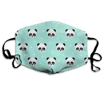 Panda With Stars Washable Reusable Mask, Cotton Anti Dust Half Face Mouth Mask For Kids Teens Men Women With Adjustable Ear
Panda With Stars Washable Reusable Mask, Cotton Anti Dust Half Face Mouth Mask For Kids Teens Men Women With Adjustable Ear
