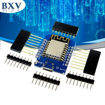 1PCS/LOT D1 mini - Mini NodeMcu 4M bytes Lua WIFI Internet of Things development board based ESP8266 by WeMos NEW
1PCS/LOT D1 mini - Mini NodeMcu 4M bytes Lua WIFI Internet of Things development board based ESP8266 by WeMos NEW