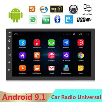 Android 9.1 2Din Car Radio Multimedia Player 7 " Universal RAM 2G Stereo GPS Navigation Audio Wifi Mirror Link Stereo Autoradio
Android 9.1 2Din Car Radio Multimedia Player 7 " Universal RAM 2G Stereo GPS Navigation Audio Wifi Mirror Link Stereo Autoradio