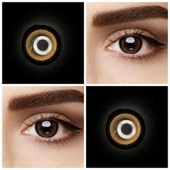 2pcs/pair 3 Tone Series Colored Contact Lenses for eyes Colored Eye Lenses Color Contacts Sky Forest brown 
2pcs/pair 3 Tone Series Colored Contact Lenses for eyes Colored Eye Lenses Color Contacts Sky Forest brown