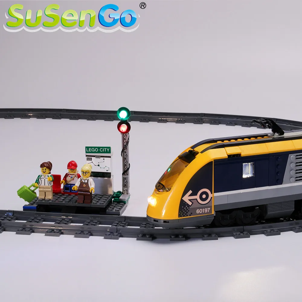 SuSenGo LED Light Set For City Series Passenger Train Building Blocks Lighting Set Compatible with 60197 (Model Not Included)
SuSenGo LED Light Set For City Series Passenger Train Building Blocks Lighting Set Compatible with 60197 (Model Not Included)