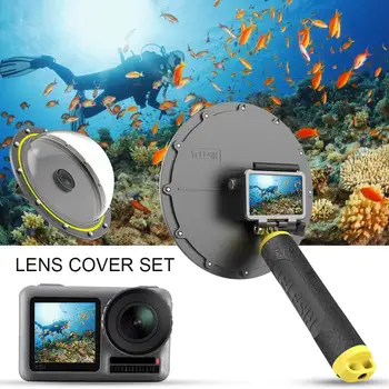 Dome Diving Case for OSMO ACTION 30M Waterproof Housing Cover Port Lens Spherical Water Lens Hood Underwater Mask Accessory
Dome Diving Case for OSMO ACTION 30M Waterproof Housing Cover Port Lens Spherical Water Lens Hood Underwater Mask Accessory