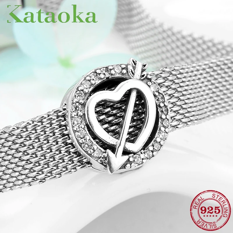 New 925 Sterling Silver Cupid Heart Beads Charms Clips round fit Original silver 925 reflections Bracelets women Jewelry 
New 925 Sterling Silver Cupid Heart Beads Charms Clips round fit Original silver 925 reflections Bracelets women Jewelry