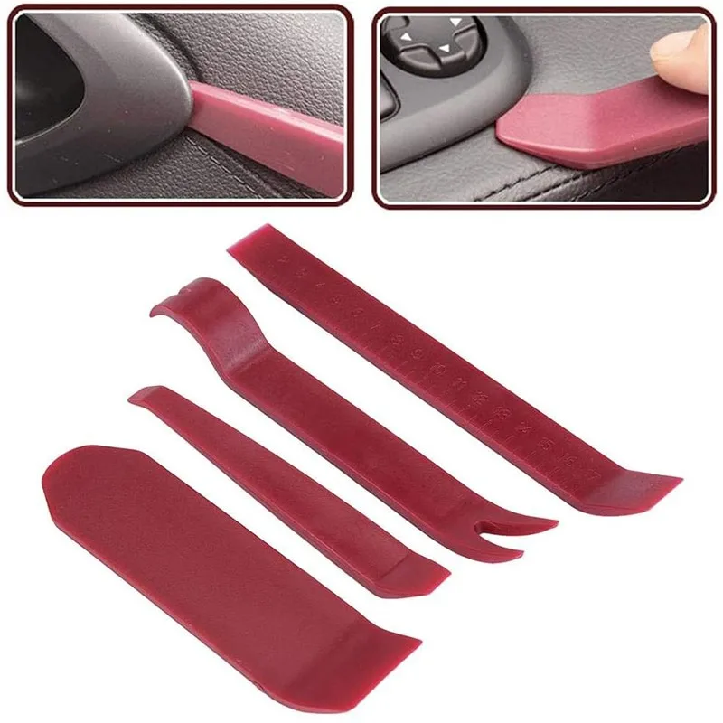 4 Pcs Car Disassembly Tool Audio Removal Trim Panel Dashboard Car DVD Player Auto Removal Audio Special Disassembly Tool
4 Pcs Car Disassembly Tool Audio Removal Trim Panel Dashboard Car DVD Player Auto Removal Audio Special Disassembly Tool