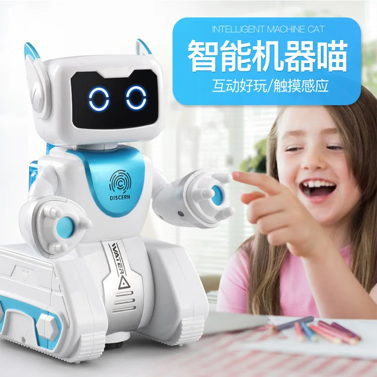 K11 Fingerprint Touch Smart Water And Electricity Mixed Robot Smart Interactive Remote Control Children Early Education Toy
K11 Fingerprint Touch Smart Water And Electricity Mixed Robot Smart Interactive Remote Control Children Early Education Toy