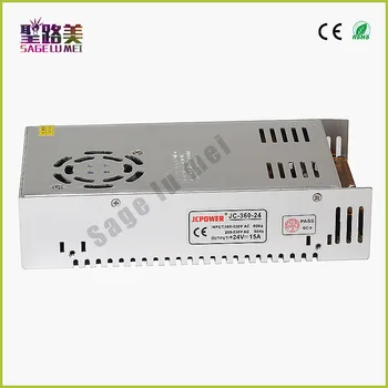 2017 High quality 24V 15A 360W Universal Regulated Switching Power Supply Transformer for CCTV Led Radio Light Free shipping
2017 High quality 24V 15A 360W Universal Regulated Switching Power Supply Transformer for CCTV Led Radio Light Free shipping