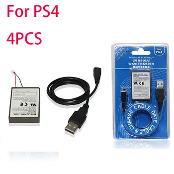 4 PCS 2000mAh Battery for ps4 Wireless controller for PS4 Dualshock4 Rechargeable Batteries For Sony Gamepad USB Charger Cable
4 PCS 2000mAh Battery for ps4 Wireless controller for PS4 Dualshock4 Rechargeable Batteries For Sony Gamepad USB Charger Cable