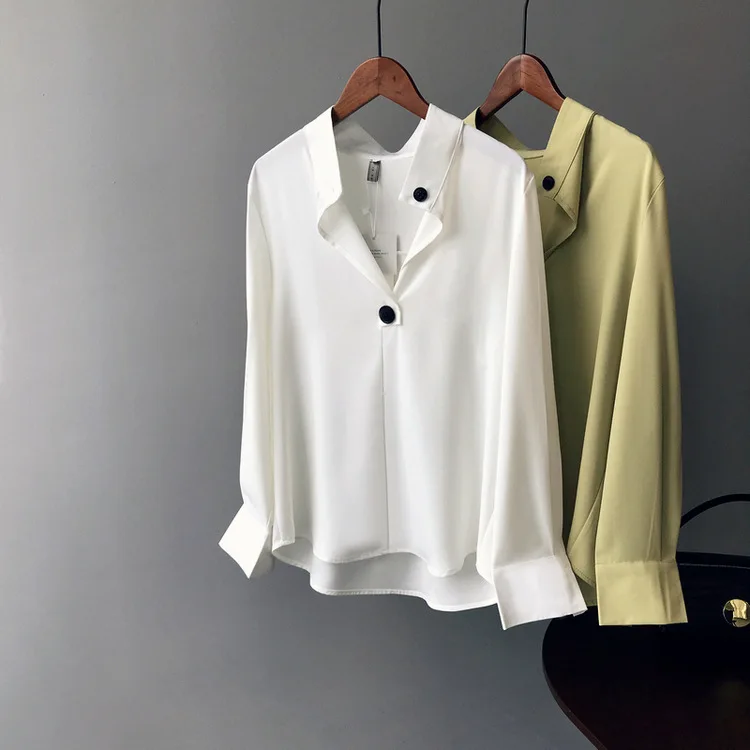Mooirue Autumn Spring 2019 Female Streetwear Shirt Single Button Green Loose Shirt Lady Boho Cardigan
Mooirue Autumn Spring 2019 Female Streetwear Shirt Single Button Green Loose Shirt Lady Boho Cardigan