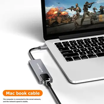 KawBrown 5 in 1 Adapter Cable USB Type C Hub HDMI Adapter 4K USB C Hub to Gigabit Ethernet RJ45 Lan for Mac Book
KawBrown 5 in 1 Adapter Cable USB Type C Hub HDMI Adapter 4K USB C Hub to Gigabit Ethernet RJ45 Lan for Mac Book