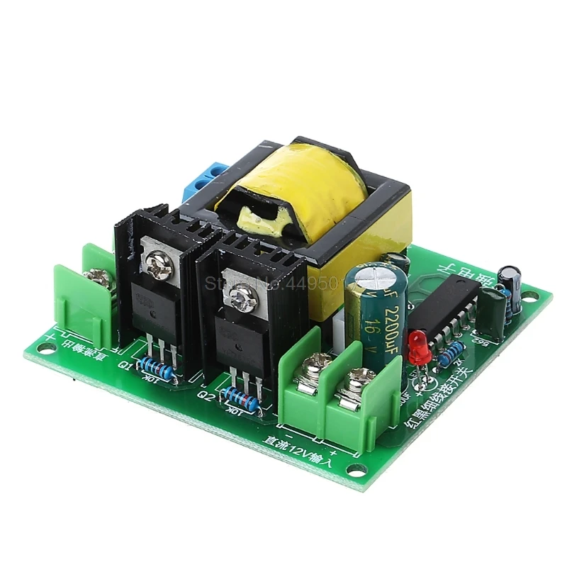 DC-AC Converter 12V to 110V 200V 220V 280V 150W Inverter Boost Board Transformer
DC-AC Converter 12V to 110V 200V 220V 280V 150W Inverter Boost Board Transformer