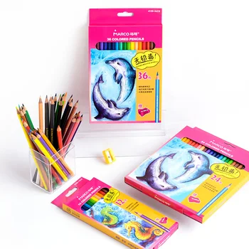 Marco 4100/4120 Colored Pencils Paper Box Set Oily Water Soluble 12/24/36 Colour Writing Painting Drawing Hand Painted
Marco 4100/4120 Colored Pencils Paper Box Set Oily Water Soluble 12/24/36 Colour Writing Painting Drawing Hand Painted