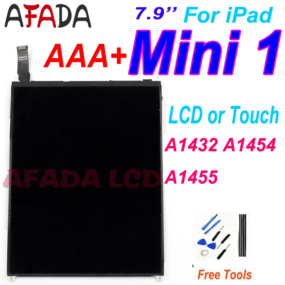 AFADA LCD 7.9" For iPad Mini mini1 A1432 A1454 A1455 LCD Display Touch Screen Digitizer Glass for mini 1 Touch
AFADA LCD 7.9" For iPad Mini mini1 A1432 A1454 A1455 LCD Display Touch Screen Digitizer Glass for mini 1 Touch