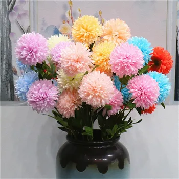 20P Fake Single Stem Spring Dandelion 25.98" Length Simulation Chrysanthemum Ball for Wedding Home Decorative Artificial Flowers
20P Fake Single Stem Spring Dandelion 25.98" Length Simulation Chrysanthemum Ball for Wedding Home Decorative Artificial Flowers