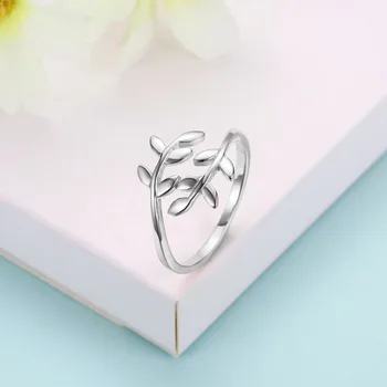 Simple Beautiful Sterling Silver Ring Adjustable Leaf Ring New Design with Wedding bands for Women Accessories Not for sale
Simple Beautiful Sterling Silver Ring Adjustable Leaf Ring New Design with Wedding bands for Women Accessories Not for sale