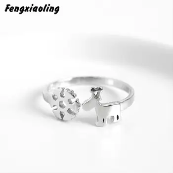 Fengxiaoling New Fashion Snowflake Rings For Women 925 Sterling Silver Simple Deer Open Rings Freshness Beauty Fine Jewelry
Fengxiaoling New Fashion Snowflake Rings For Women 925 Sterling Silver Simple Deer Open Rings Freshness Beauty Fine Jewelry