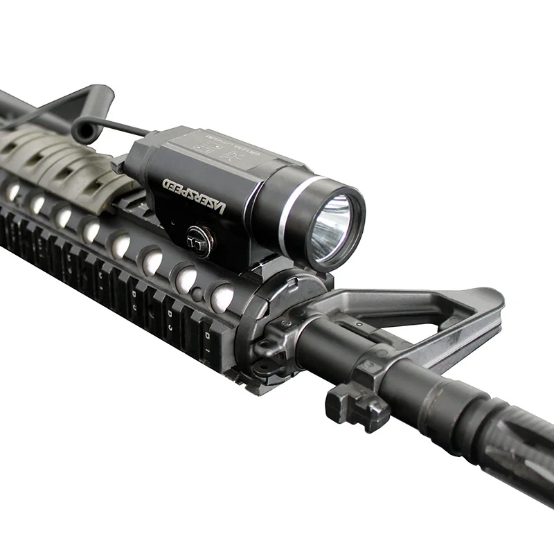 Laserspeed rifle glock flashlight 450lumens ar pistol weapon light gun rail mounted led light for night hunting
Laserspeed rifle glock flashlight 450lumens ar pistol weapon light gun rail mounted led light for night hunting