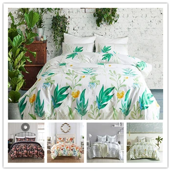 Milsleep Popular Green Pink Orange White Soft King Twin Queen Bedding set with 2/3pcs for Flowers Grass Tree Home Textiles
Milsleep Popular Green Pink Orange White Soft King Twin Queen Bedding set with 2/3pcs for Flowers Grass Tree Home Textiles