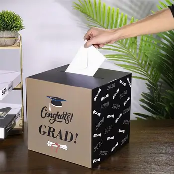 2020 Graduation Card Box Holder Paper Congrats Grad Card Case Graduation Party Supplies
2020 Graduation Card Box Holder Paper Congrats Grad Card Case Graduation Party Supplies