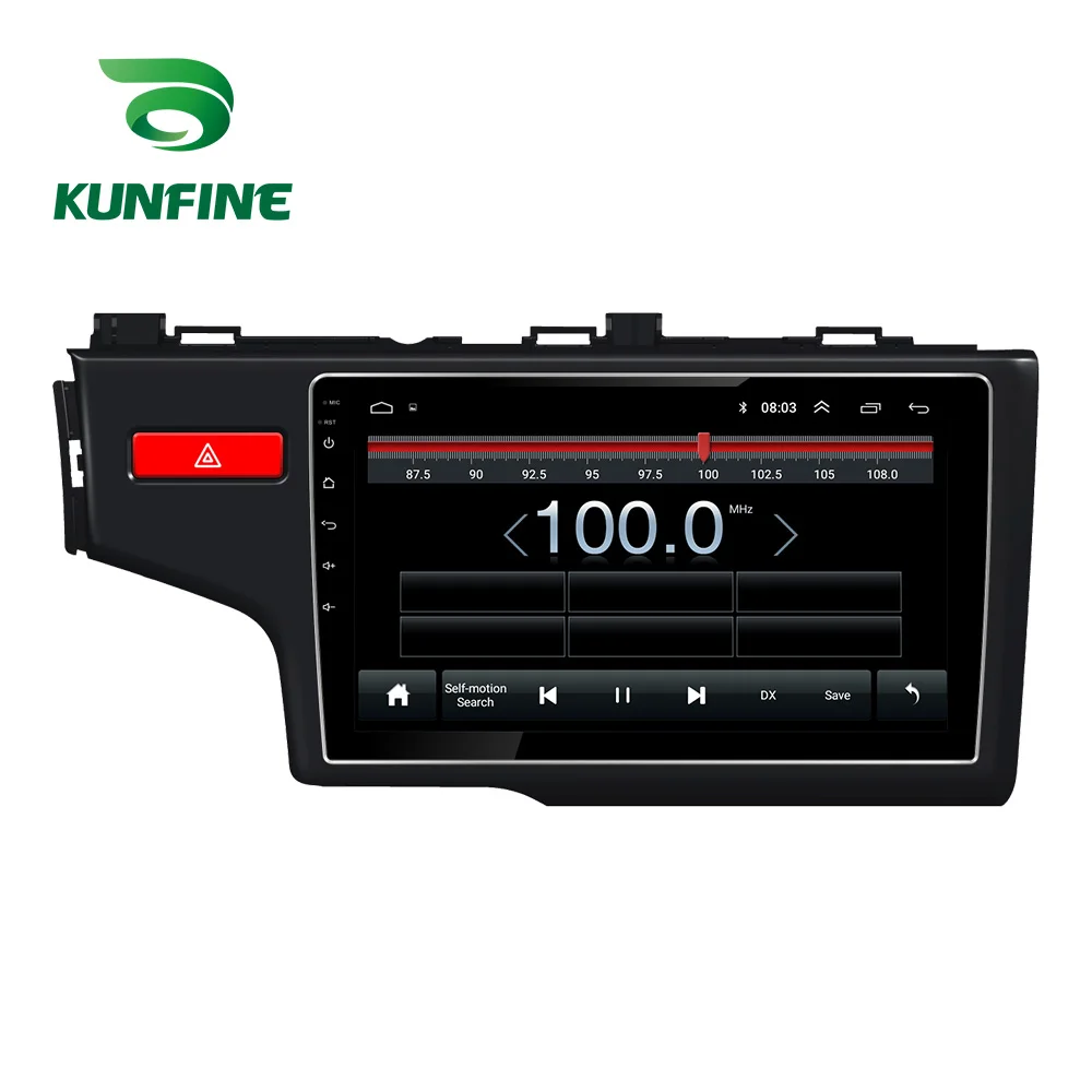 Android Car DVD GPS Navigation Multimedia Player Car Stereo For Honda Fit 2008 2009 2010 2011 2012 2013 Radio Headunit
