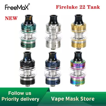 Original Freemax Fireluke 22 Tank 3.5ml Vape Atomizer with 0.5ohm DTL Coil & 1.0ohm MTL Coil E-cig Vaporizer Vs Mesh Pro Tank
Original Freemax Fireluke 22 Tank 3.5ml Vape Atomizer with 0.5ohm DTL Coil & 1.0ohm MTL Coil E-cig Vaporizer Vs Mesh Pro Tank