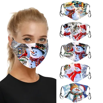 5pcs Unisex Christmas Printing Outdoor Mouth Mask Washable Reuse Face Mask Mouth Muffle Mouth Breathable Adult Mask Mascarillas
5pcs Unisex Christmas Printing Outdoor Mouth Mask Washable Reuse Face Mask Mouth Muffle Mouth Breathable Adult Mask Mascarillas