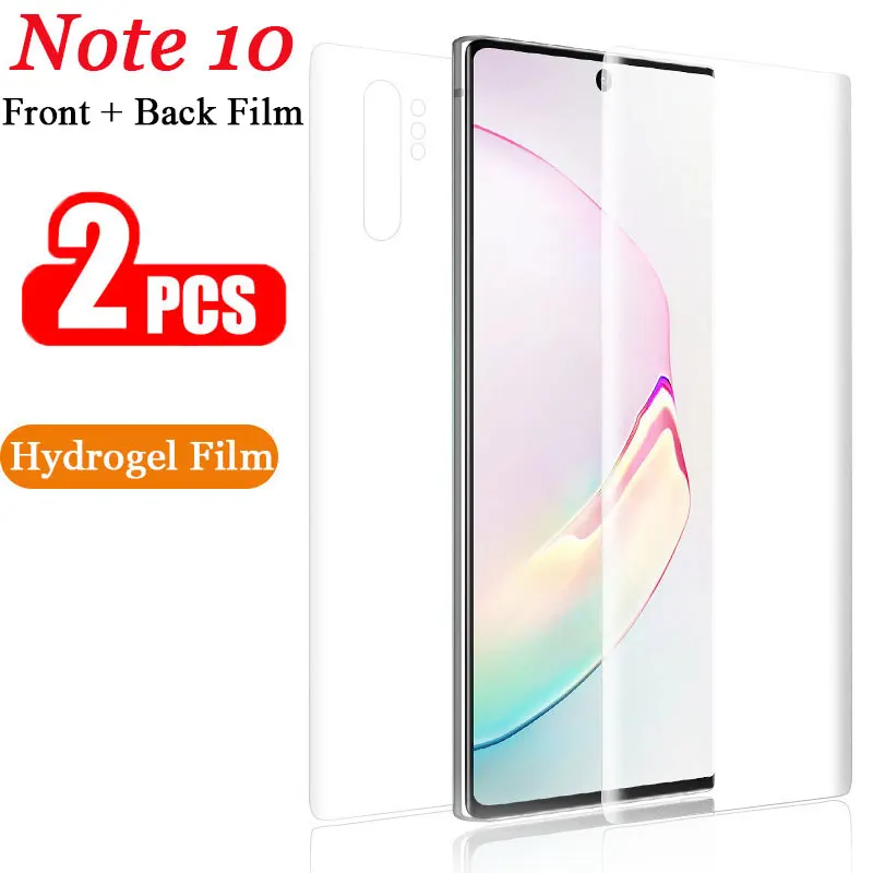 3D Front+Back Soft TPU Film For Samsung Galaxy Note 10 Plus S10 Plus Screen Protector Hydrogel Film For Samsung Note 10 S10e
3D Front+Back Soft TPU Film For Samsung Galaxy Note 10 Plus S10 Plus Screen Protector Hydrogel Film For Samsung Note 10 S10e