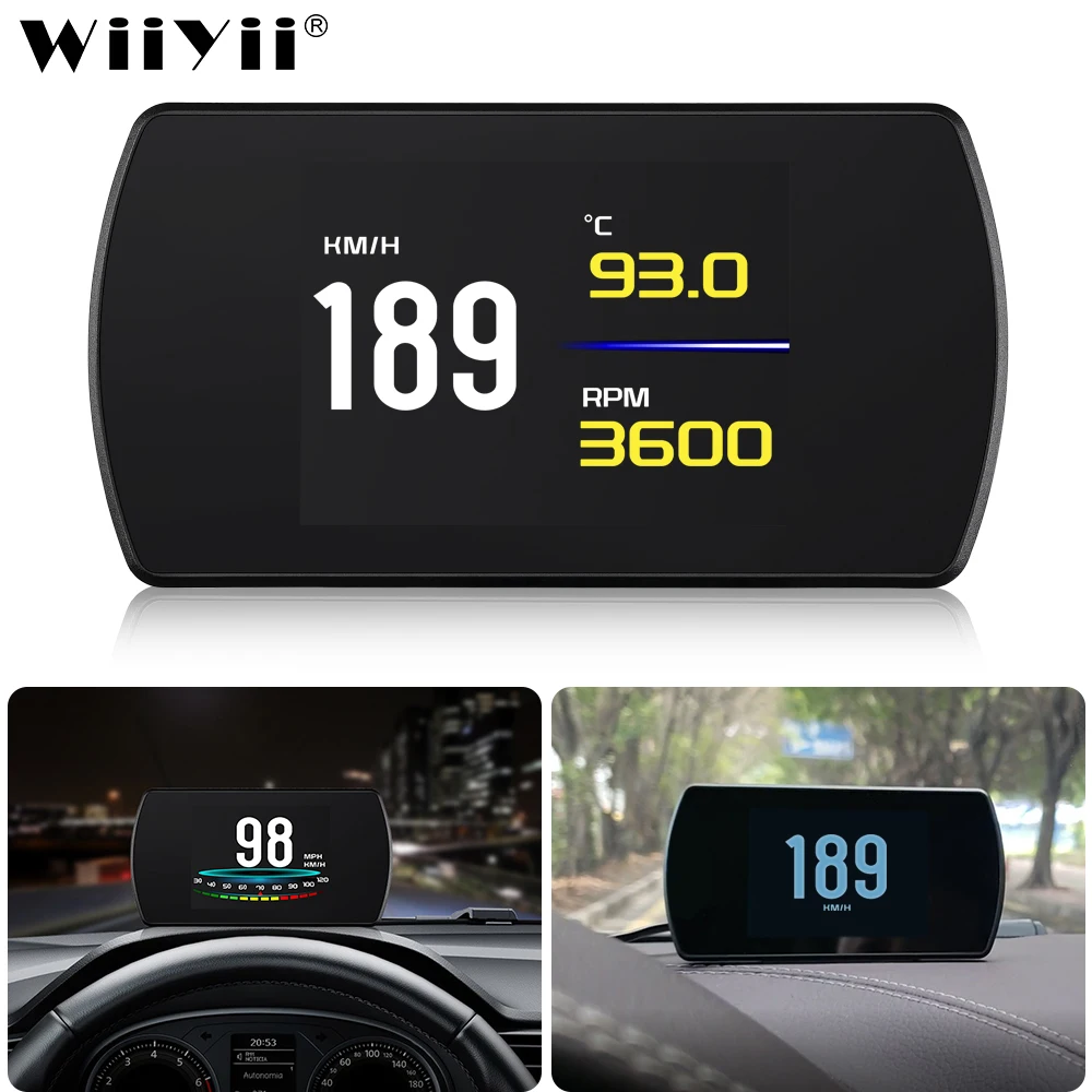 3inch P12 HUD OBD2 Head Up Display Car Computer HD TFT Digital Speed Projector HUD Coolant Fuel Fault Code Clear Security alarm
3inch P12 HUD OBD2 Head Up Display Car Computer HD TFT Digital Speed Projector HUD Coolant Fuel Fault Code Clear Security alarm