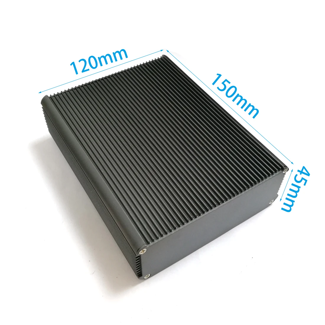 Aluminum shell PCB Aluminum enclosure Chassis heat radiation box 120*45*150mm Die Case Case Black
Aluminum shell PCB Aluminum enclosure Chassis heat radiation box 120*45*150mm Die Case Case Black