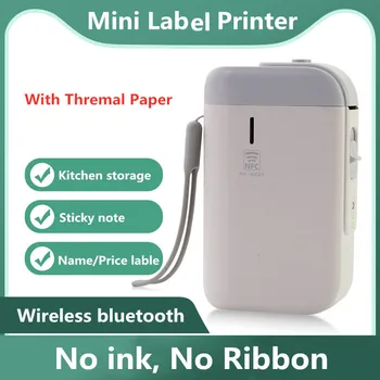 Portable Label Printer Sticker Mini Handheld Wireless Bluetooth Thermal Printer For Mobile Phone Android iOS
Portable Label Printer Sticker Mini Handheld Wireless Bluetooth Thermal Printer For Mobile Phone Android iOS
