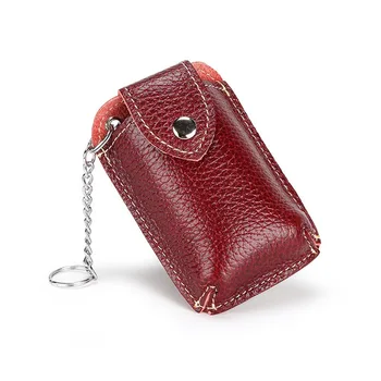 Men new leather key case car remote control case solid color leather fashion waist key case easy to carry car key cover
Men new leather key case car remote control case solid color leather fashion waist key case easy to carry car key cover
