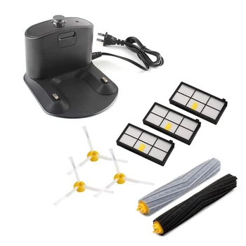 Home Base Charging Dock Extractor 3 Filters 3 Side Brushes for IRobot Roomba 800 & 900 Series 860 870 880 890 960 980 Vacuum IRo 
Home Base Charging Dock Extractor 3 Filters 3 Side Brushes for IRobot Roomba 800 & 900 Series 860 870 880 890 960 980 Vacuum IRo