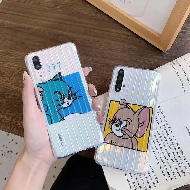 Meachy Clear Suitcase Cute Cartoon Phone Case For Huawei P20 P30 Pro Mate20 Pro Nova 5 5i Pro 3i 4 For Huawei Honor 8X 10 20 V20 
Meachy Clear Suitcase Cute Cartoon Phone Case For Huawei P20 P30 Pro Mate20 Pro Nova 5 5i Pro 3i 4 For Huawei Honor 8X 10 20 V20