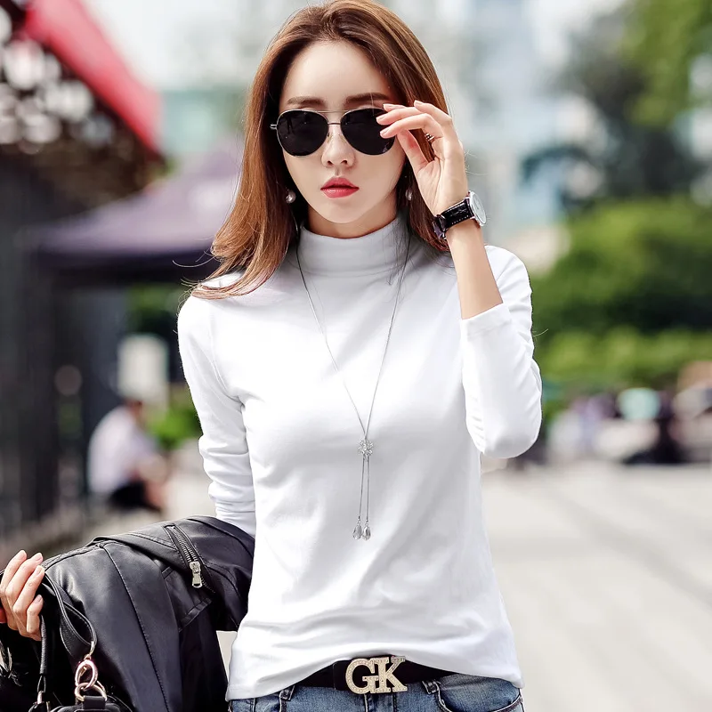 Mrmt 2024 Brand New Bottoming Women's Large Half High Collar Bottoming Shirt Cotton Thickened Long Sleeve Women's T-Shirt Tops
Mrmt 2024 Brand New Bottoming Women's Large Half High Collar Bottoming Shirt Cotton Thickened Long Sleeve Women's T-Shirt Tops