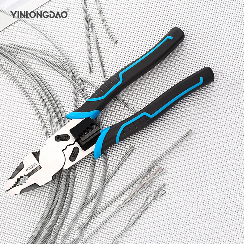 Multifunction Wire Pliers Set Combination Pliers Stripper/Crimper/Cutter Heavy Duty Wire Pliers Diagonal Pliers Hand Tools DIY
Multifunction Wire Pliers Set Combination Pliers Stripper/Crimper/Cutter Heavy Duty Wire Pliers Diagonal Pliers Hand Tools DIY