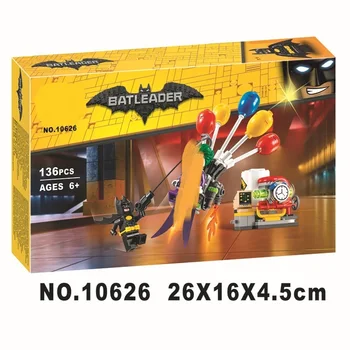 In stock 07048 Batman Movie The Joker Balloon Escape 124PCS Building Blocks Compatible with 70900 Bricks DC Christmas Gifts
In stock 07048 Batman Movie The Joker Balloon Escape 124PCS Building Blocks Compatible with 70900 Bricks DC Christmas Gifts