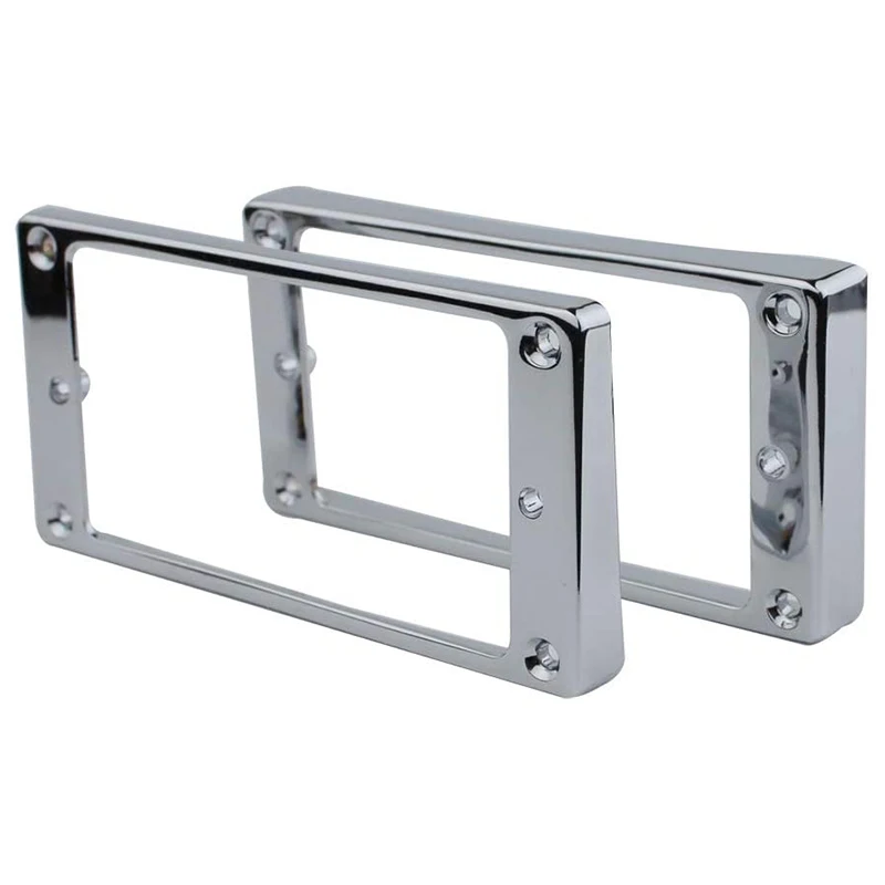 Pickup Mounting Ring Kit-Pickup Cover Replacement Parts, Suitable for Les Paul Electric Guitars (2PCS, Chrome Plated)
Pickup Mounting Ring Kit-Pickup Cover Replacement Parts, Suitable for Les Paul Electric Guitars (2PCS, Chrome Plated)