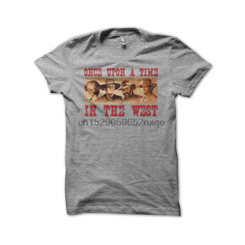 Мужская футболка The Shirt was a time in the west great Западная классика серая женская |